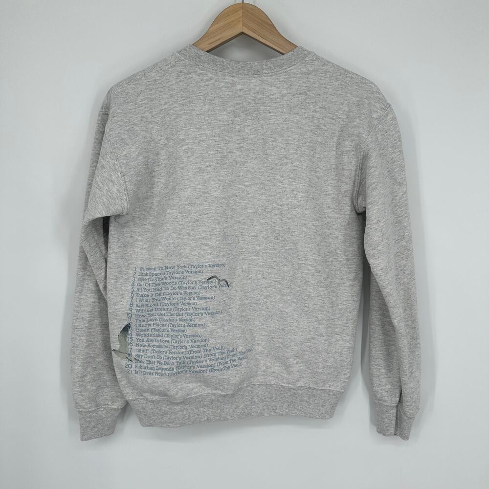 Taylor Swift 1989 Taylor's Version Sweatshirt Crew Neck Fleece Spotify Exclusive - Picture 5 of 7